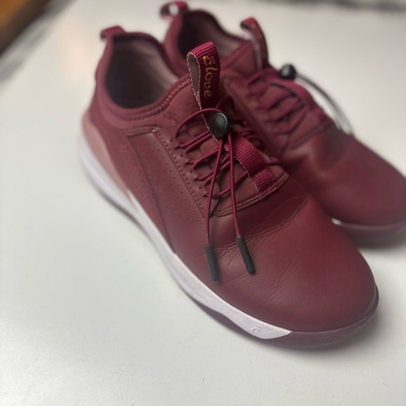 Clove Classic Healthcare Corino Fabric Sneakers Limited Edition Royal Maroon 8.5 - Picture 10 of 16